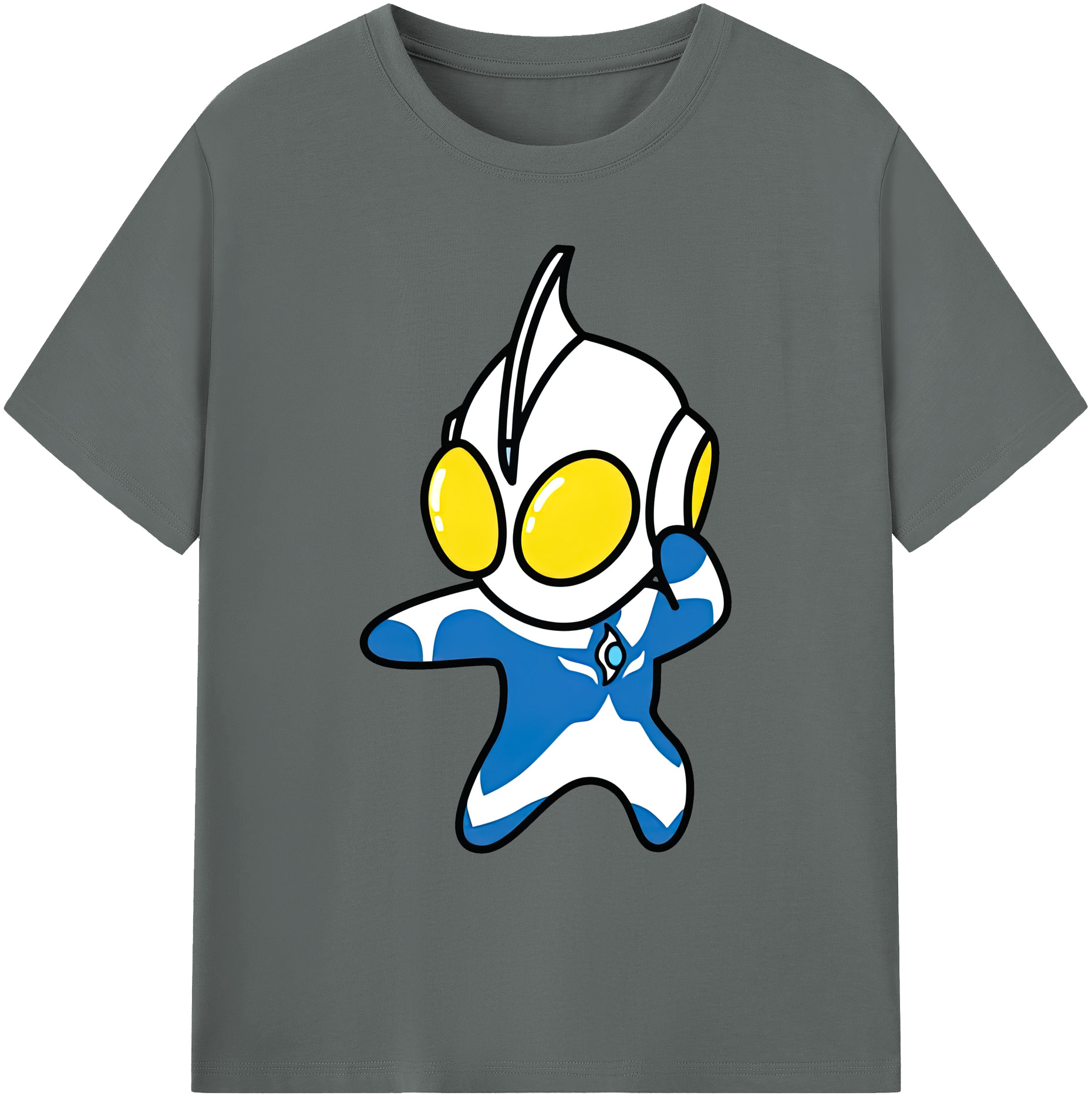 （画像用） ウルトラマン Ultraman 綿100％ メンズ半袖Tシャツ｜肌触りやわらか＆通気性